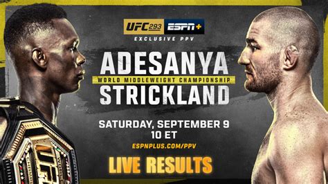 mma results ufc
